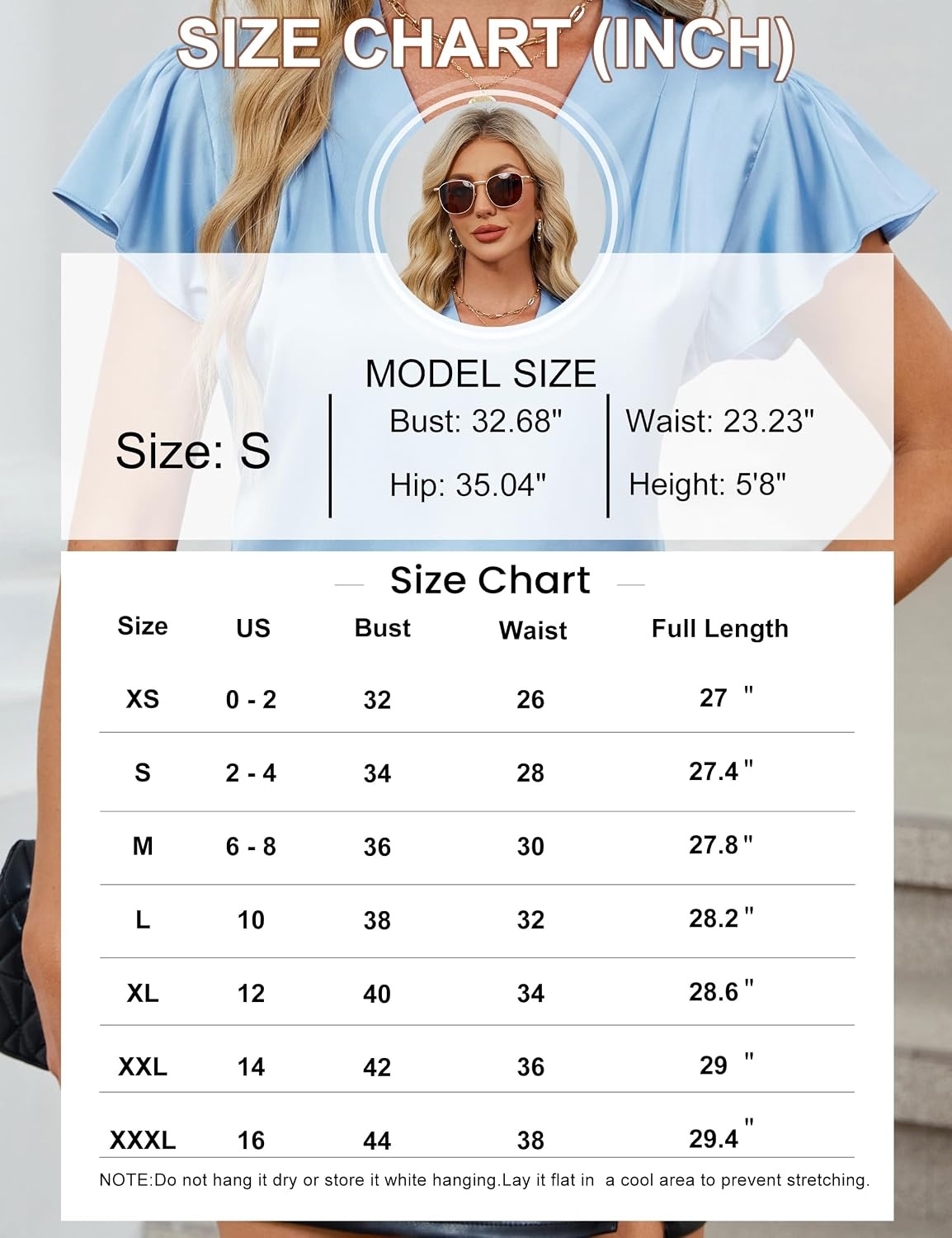 image:imageBlooming Jelly Womens Satin Ruffle Sleeve Blouse Dressy Casual Business WearGreen