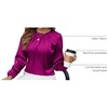 Blooming Jelly Womens Dressy Business Casual Blouse Pleated Long Sleeve Tops Satin Silk Work Shirt Fall Outfits 2026(Hot Pink)
