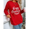 Blooming Jelly Women’s Halloween Sweatshirts Skull Shirts Fall Sweater(Red)