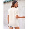 Blooming Jelly Womens Mama Shirt Fashion Graphic Tee Shirts Loose Fit Summer Tops Short Sleeve Blouses(A-beige)