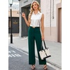 Blooming Jelly Womens Satin Silk Tank Top Sleeveless Pleated Button Down Shirt V Neck Dressy Casual Blouse Business Tops(White)