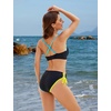 Blooming Jelly Womens Two Piece Bikini Sets Cutout Curvy Swimsuit 2026(Black 2)
