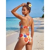 Blooming Jelly Womens Two Piece Bikini Sets Cutout Curvy Swimsuit 2026(Multicolor)