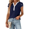 Dark Blue With White