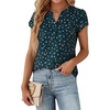 Dark Green Floral