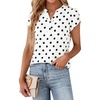 White Polka Dots
